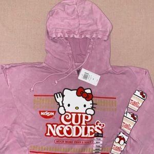 Nissin Cup Noodles X Hello Kitty Hoodie